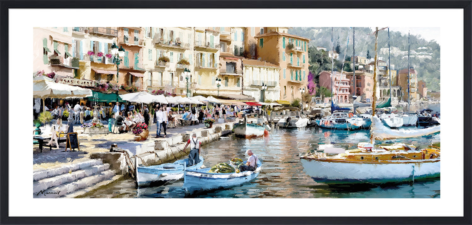 Richard Macneil  Harbour Framed Art Print by  33cm x 63cm , BrandAlley