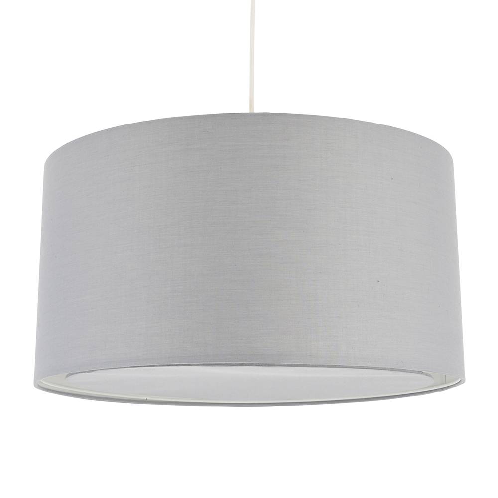 Pagazzi Lighting   Kentaro Large Pendant Light Shade Dove Grey , BrandAlley