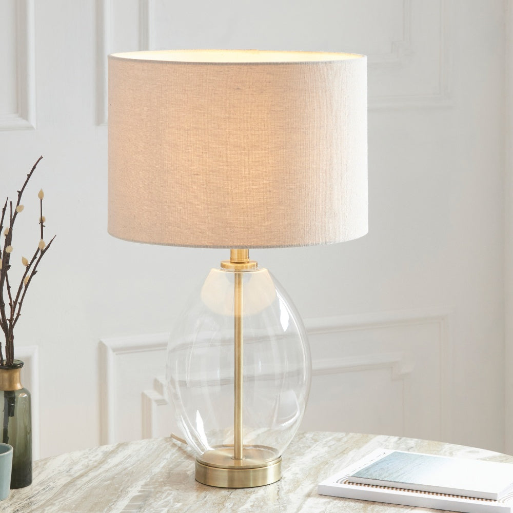 Pagazzi Lighting   East Antique Brass Table Lamp , BrandAlley
