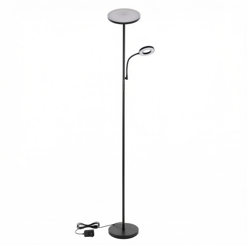 Emitto   Mother & Child Floor Lamp Uplighter Adjustable Reading Light with Remote , BrandAlley
