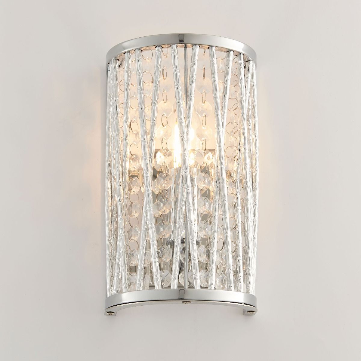 Pagazzi Lighting   Marissa Chrome & Crystal Wall Light , BrandAlley