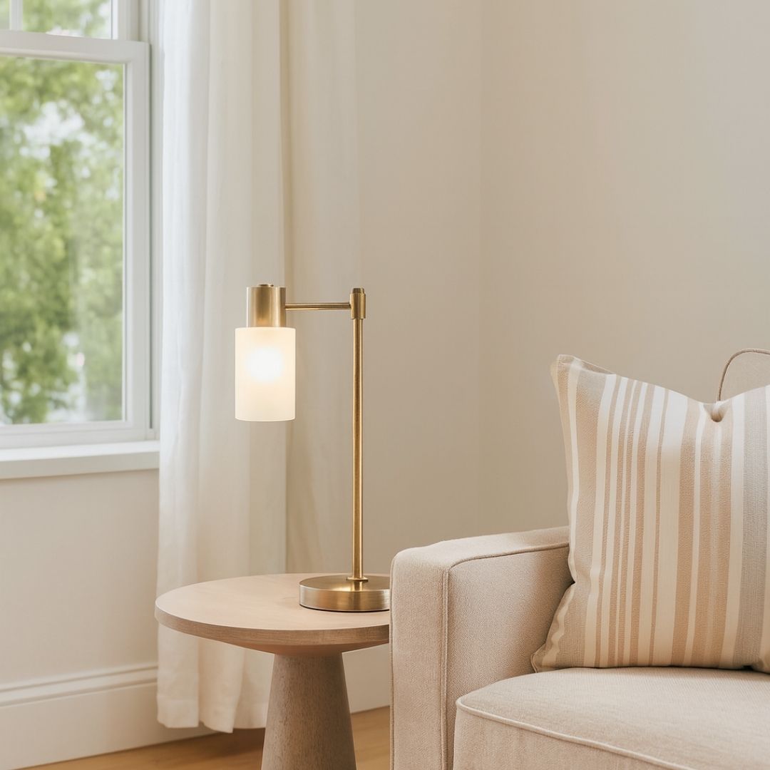 Pagazzi Lighting   Maya Antique Brass Table Lamp , BrandAlley