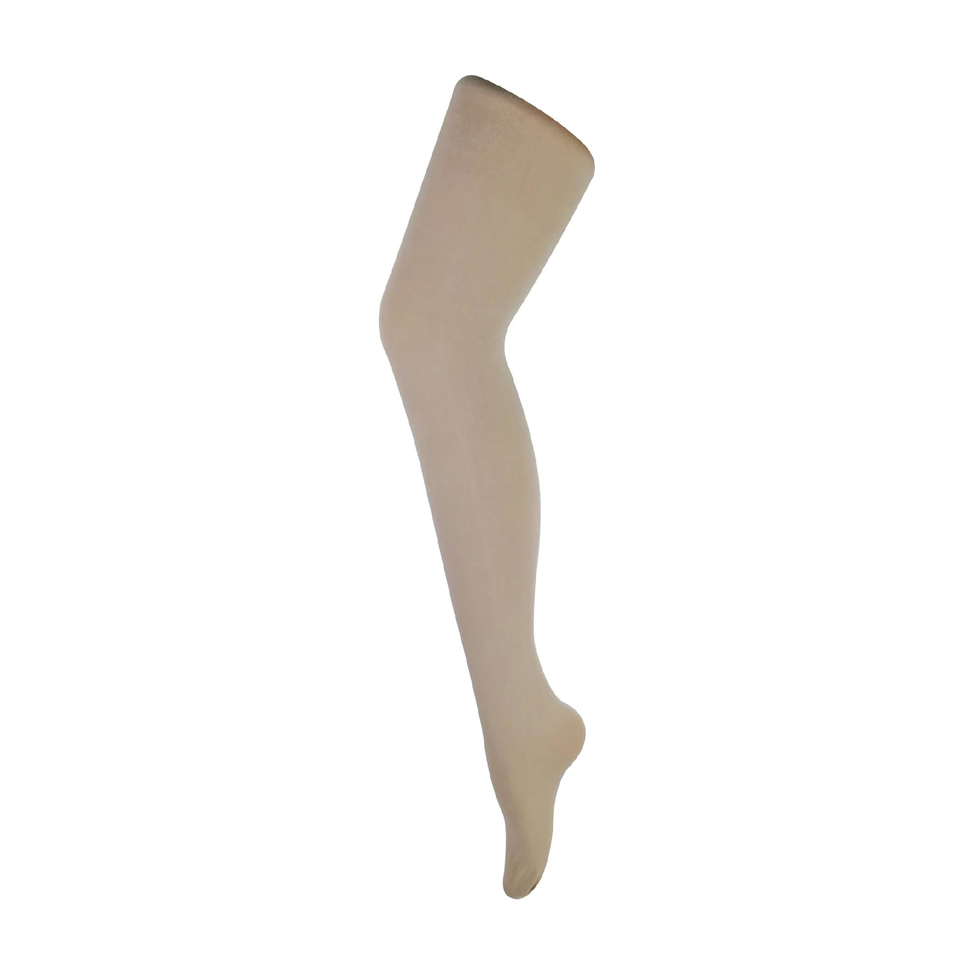 Sock Snob Women's   Beige Natural 1 Pack 80 Den Opaque Coloured Soft Winter Fashion Tights in Size M, BrandAlley