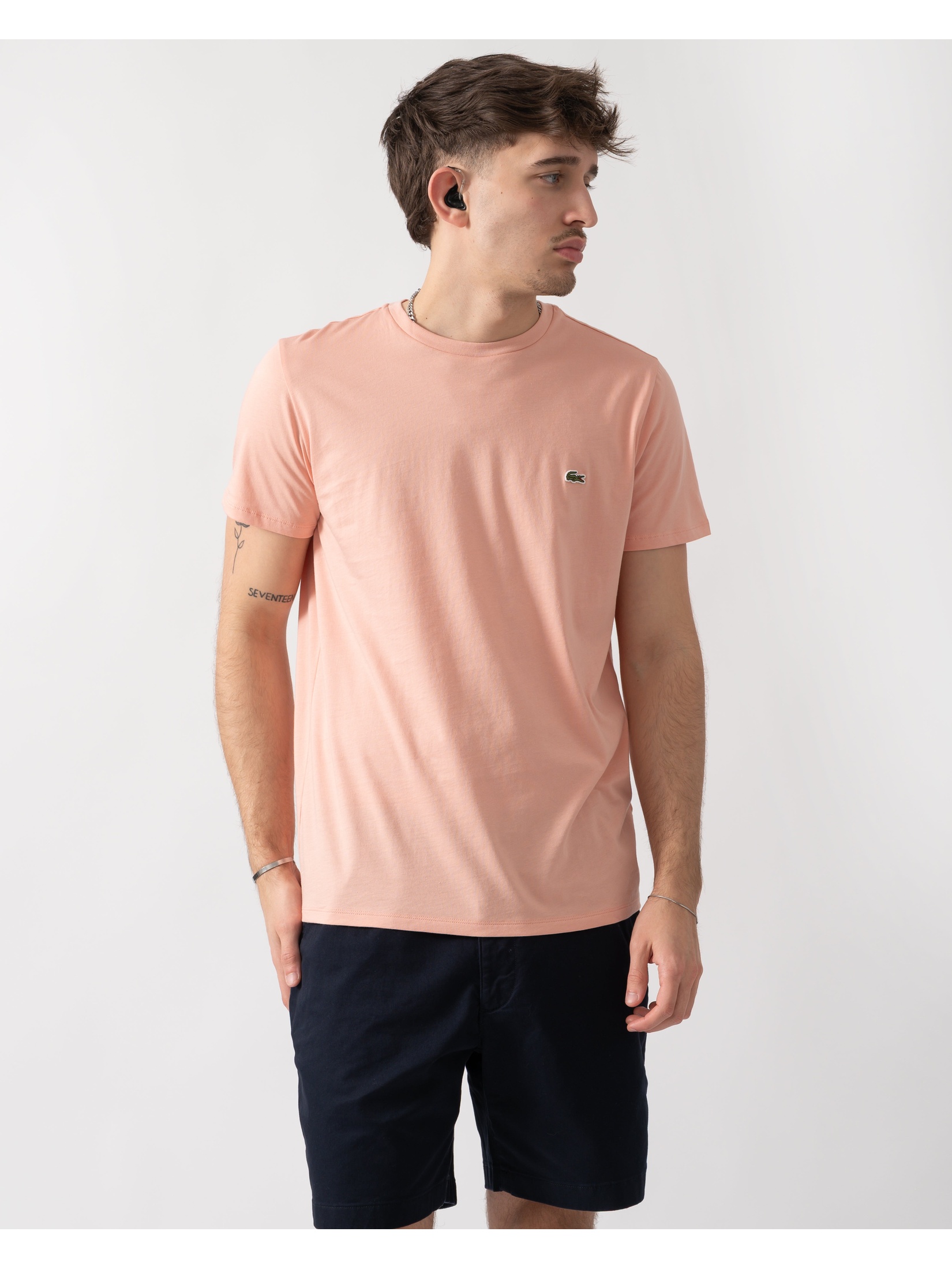 Lacoste Men's  Coral T-Shirt in Size M, BrandAlley