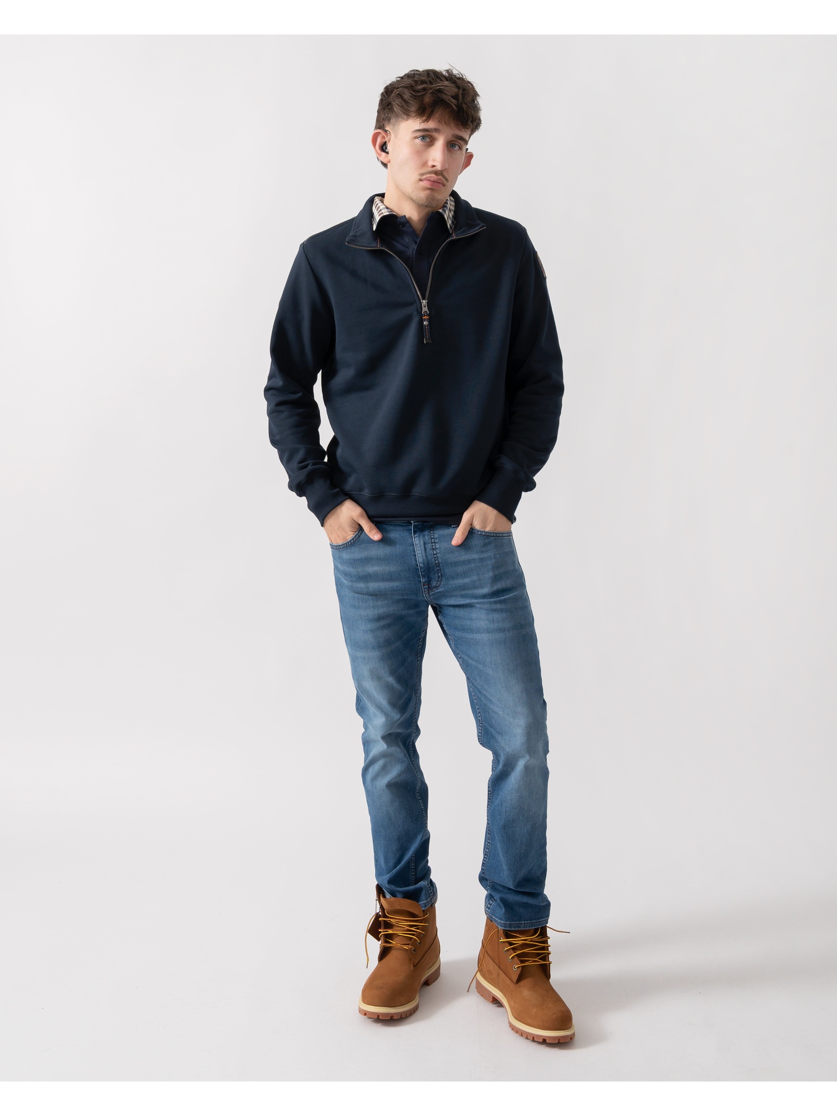Parajumpers Men's  Dark Blue Sweatshirt in Size XL, BrandAlley
