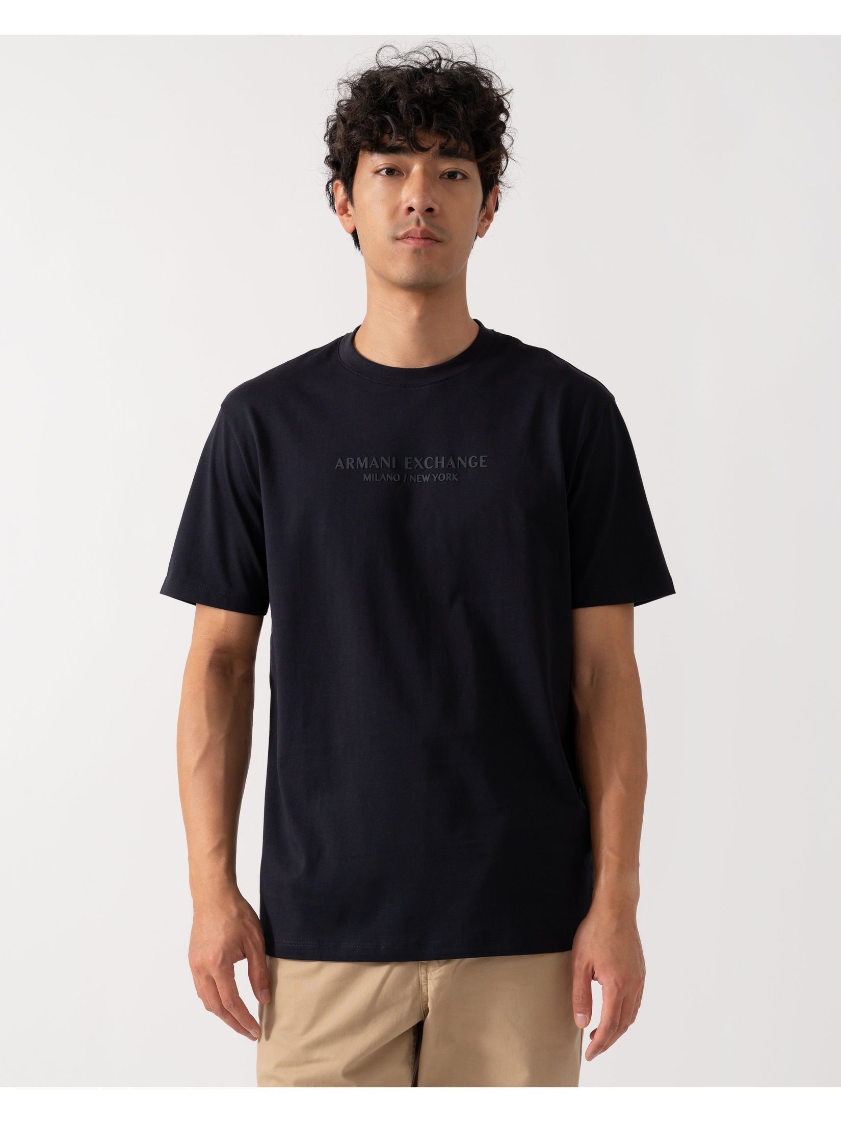 Armani Exchange Men's  Dark Grey T-Shirt in Size XL, BrandAlley