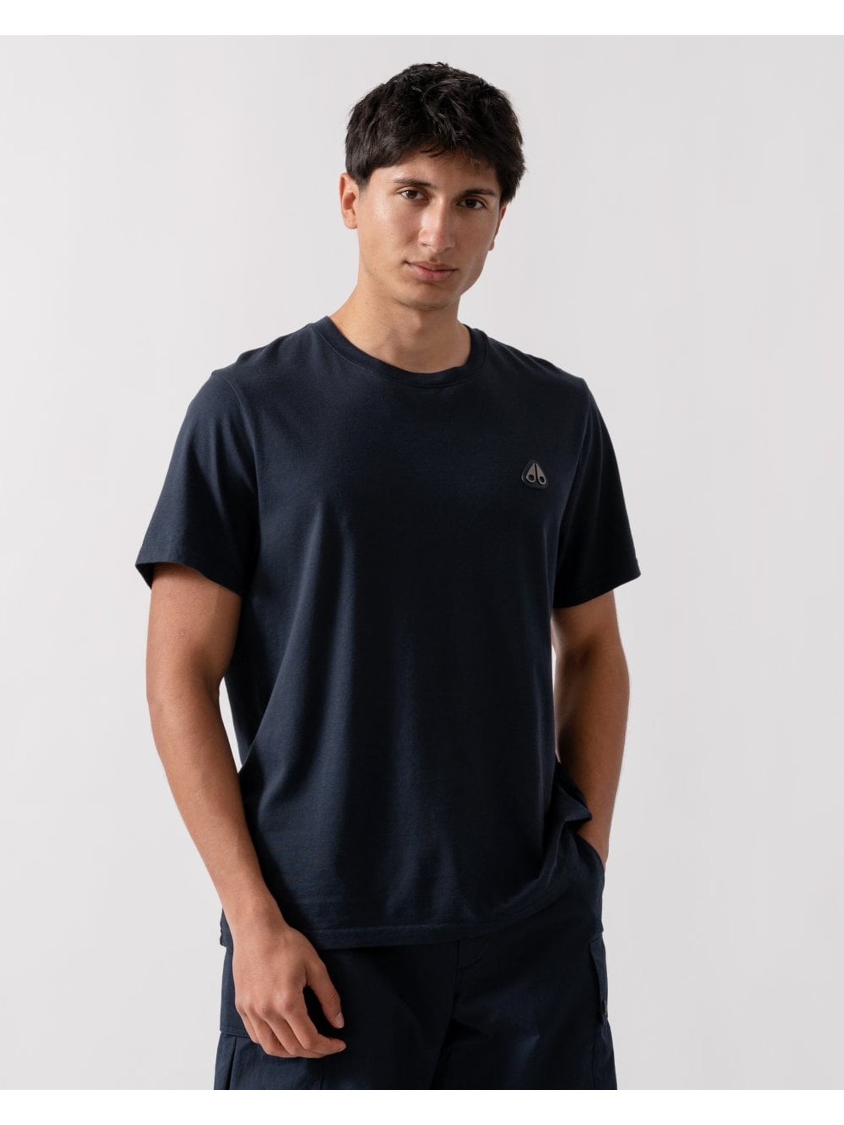 Moose Knuckles Men's  Dark Grey T-Shirt in Size L, BrandAlley