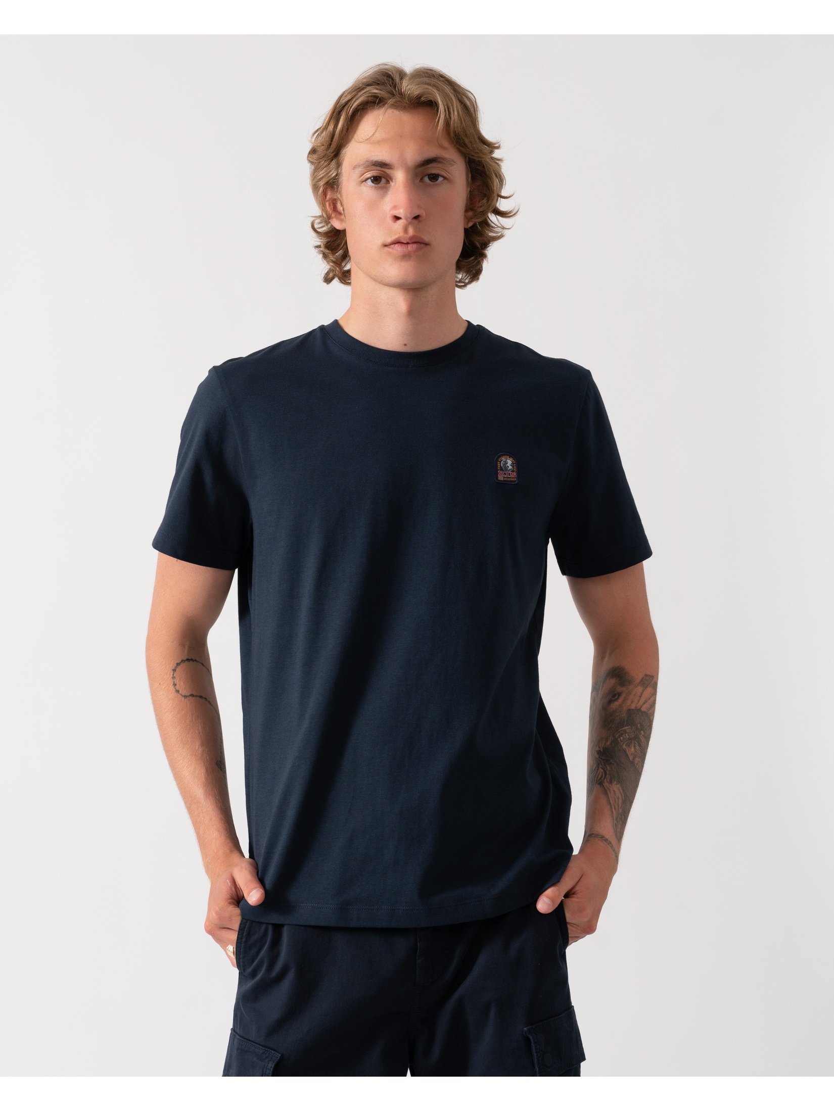 Parajumpers Men's   Graphite Dark Grey T-Shirt in Size M, BrandAlley