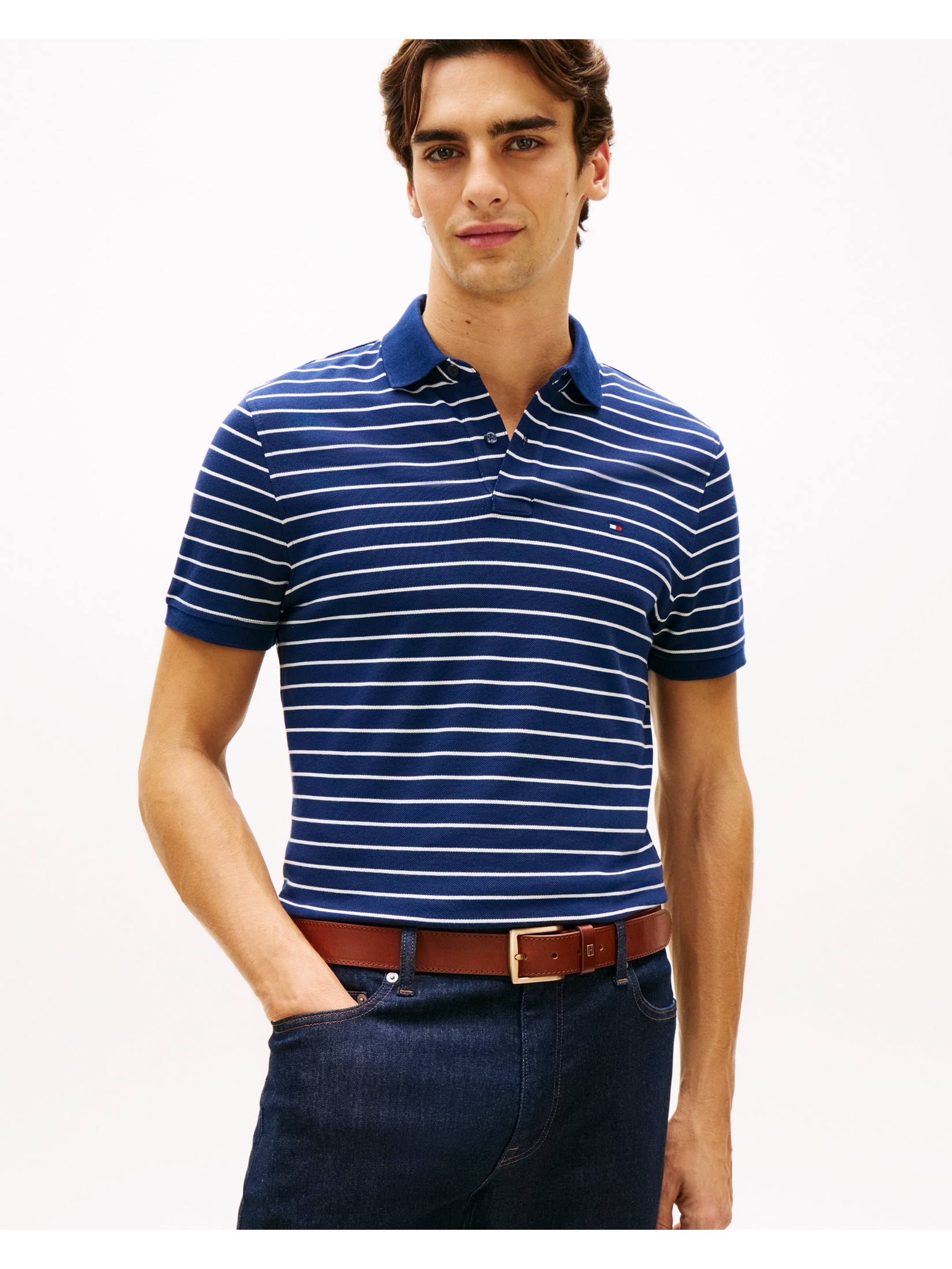 Tommy Hilfiger Men's   Navy Polo Shirt in Size XL, BrandAlley
