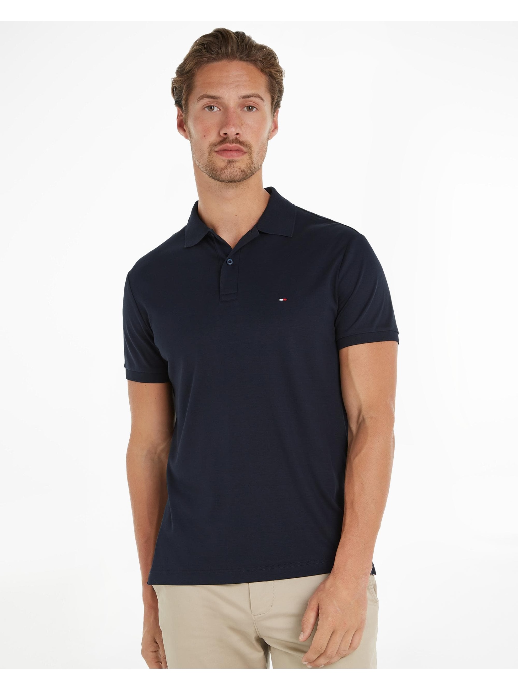 Tommy Hilfiger Men's  Dark Blue Polo Shirt in Size XXL, BrandAlley