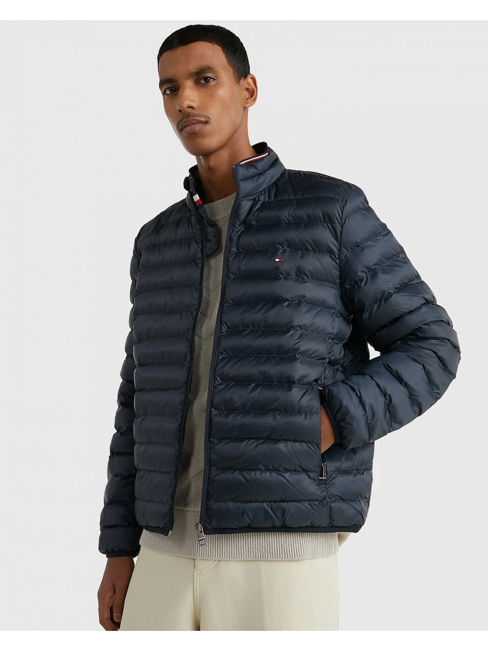 Tommy Hilfiger Men's   Midnight Dark Blue Jacket in Size XXL, BrandAlley