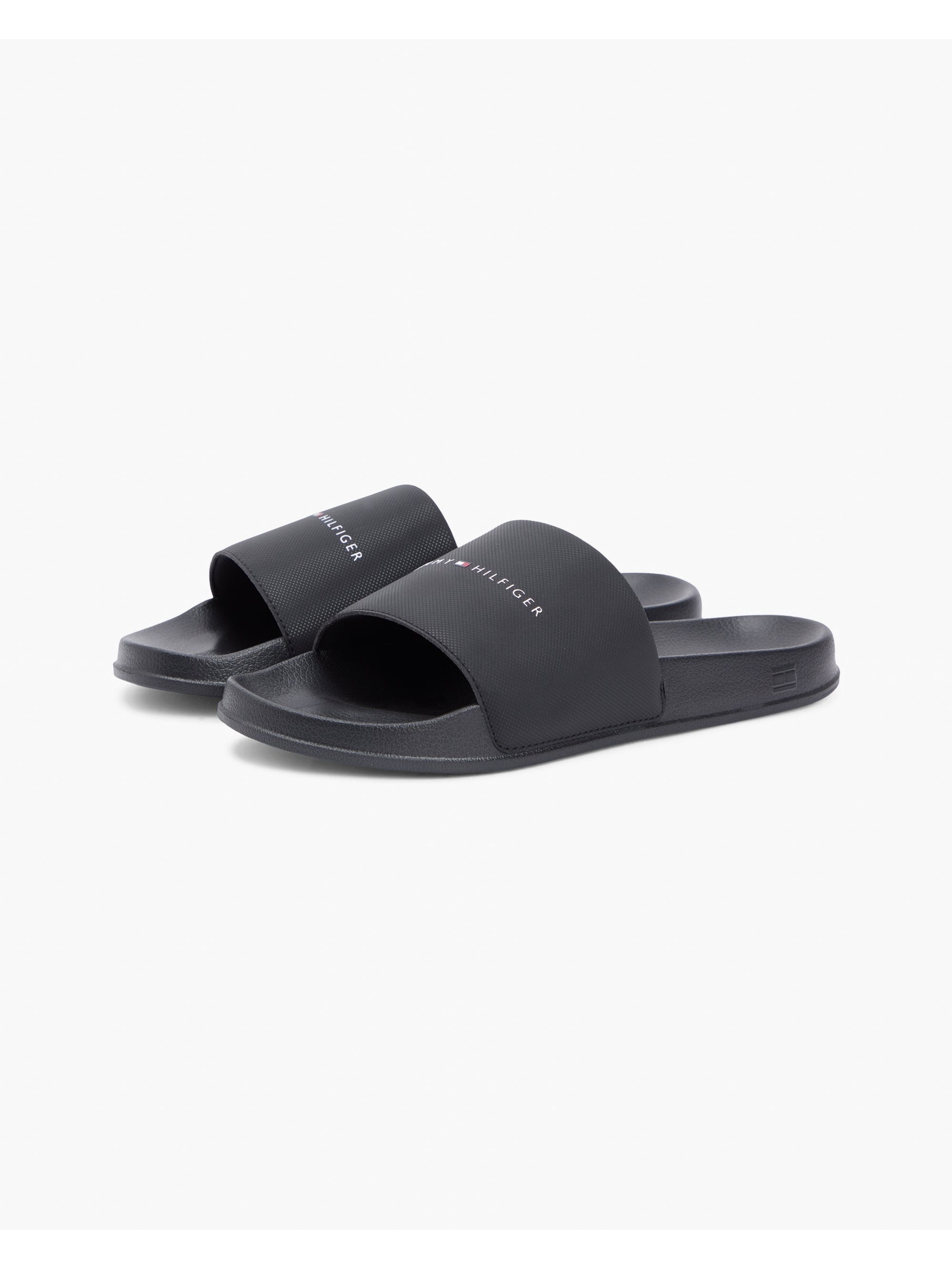 Tommy Hilfiger Men's   Black Sandals in Size 10.5, BrandAlley