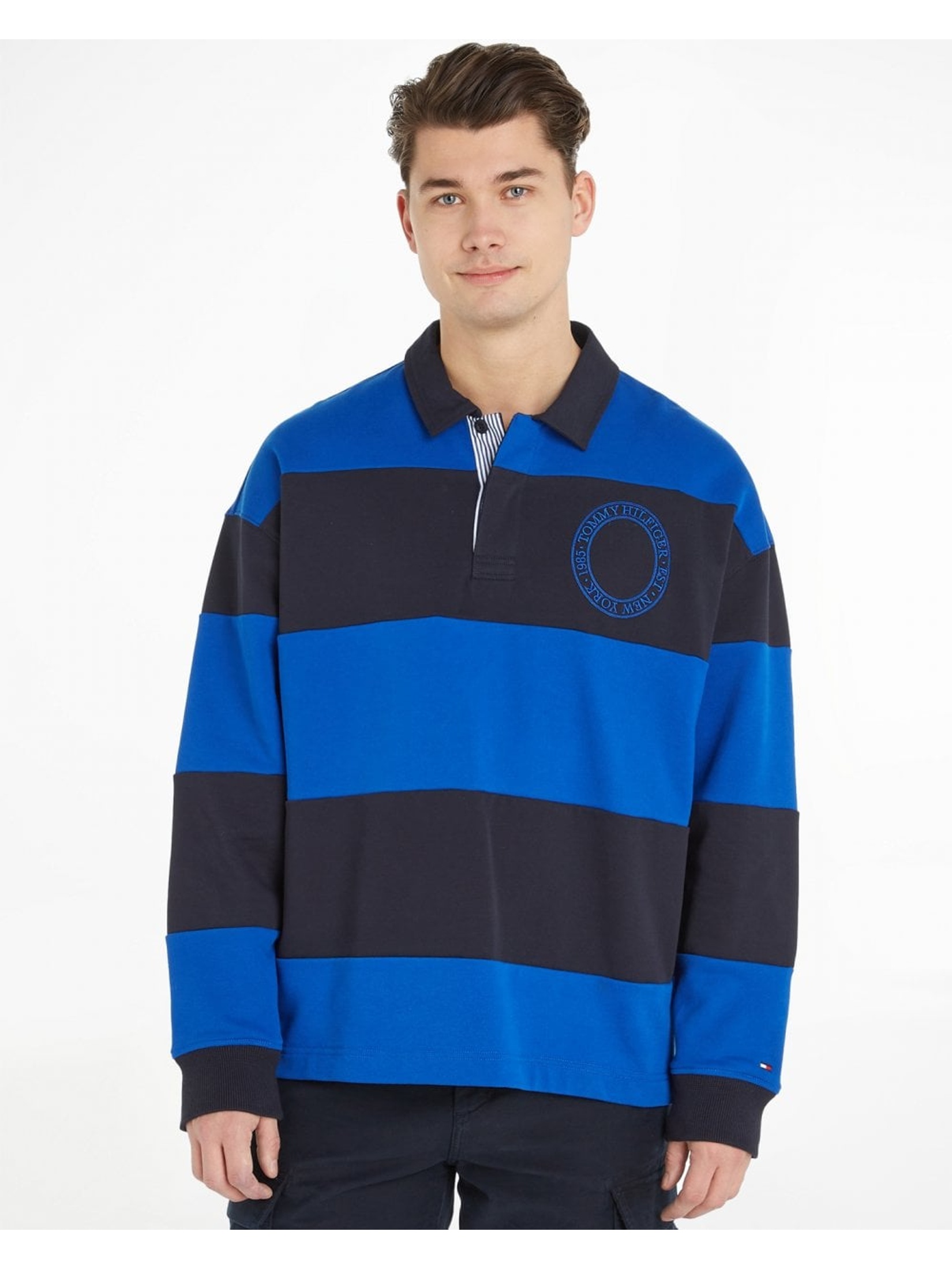 Tommy Hilfiger Men's  Blue Shirt in Size M, BrandAlley
