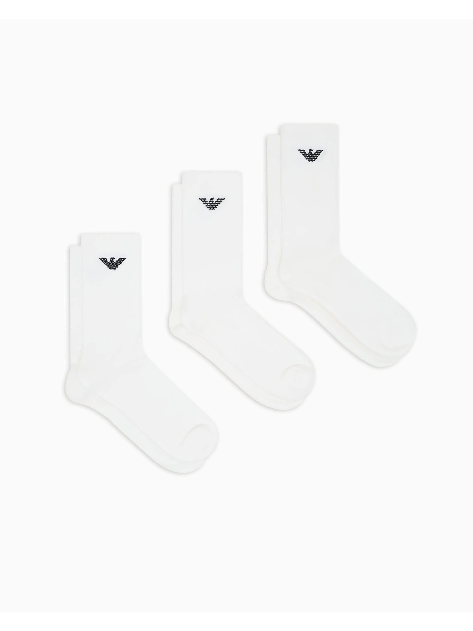 Emporio Armani Men's   White Socks , BrandAlley
