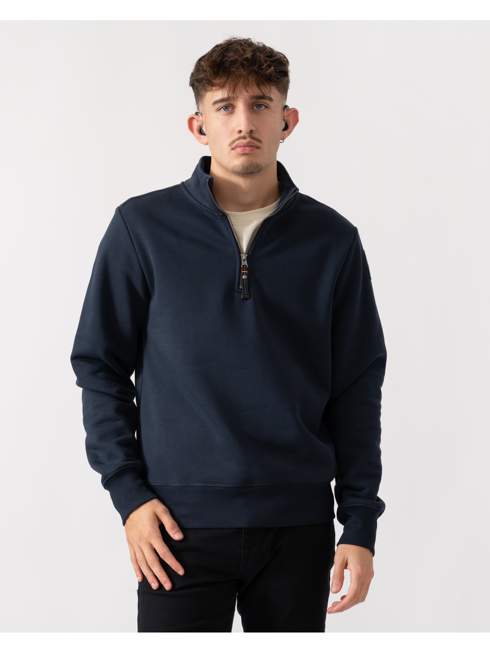Parajumpers Men's  Dark Blue Sweatshirt in Size L, BrandAlley