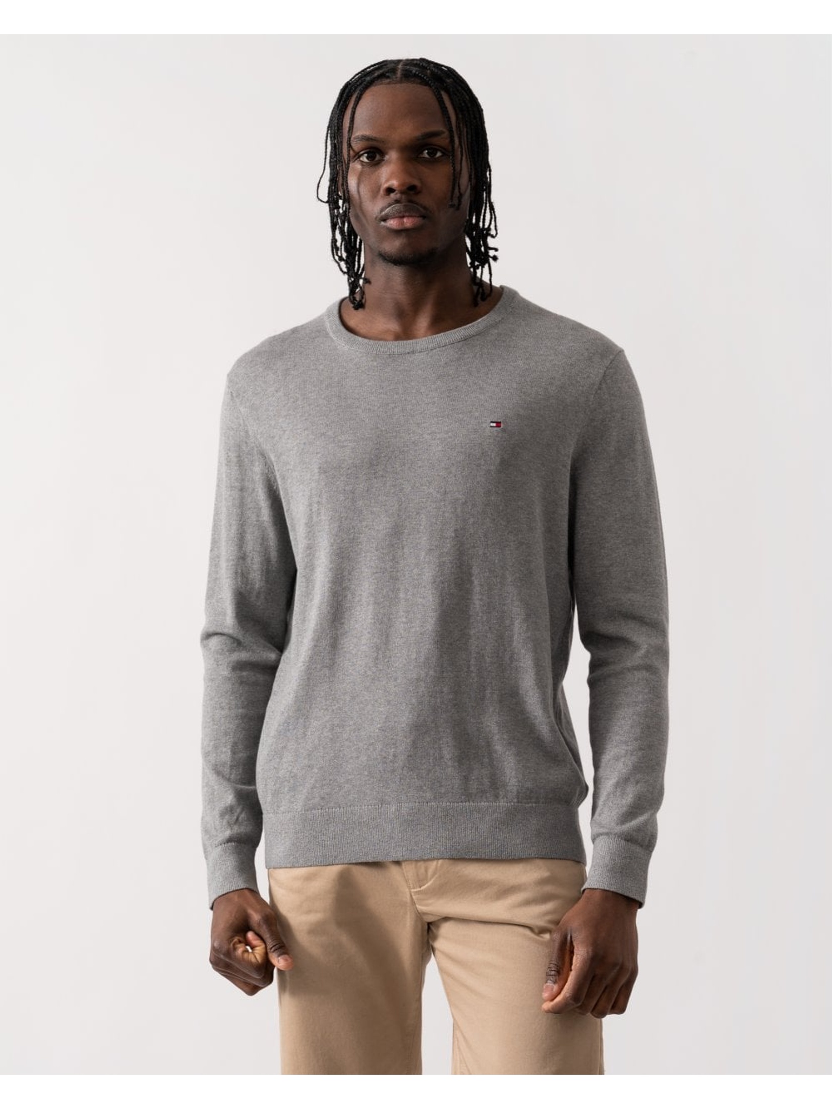Tommy Hilfiger Men's   Grey Sweatshirt in Size L, BrandAlley