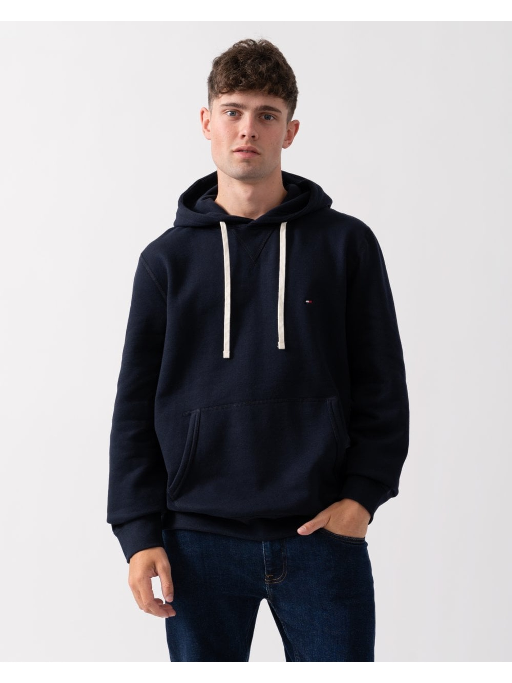 Tommy Hilfiger Men's   Midnight Dark Blue Hoodie in Size XL, BrandAlley