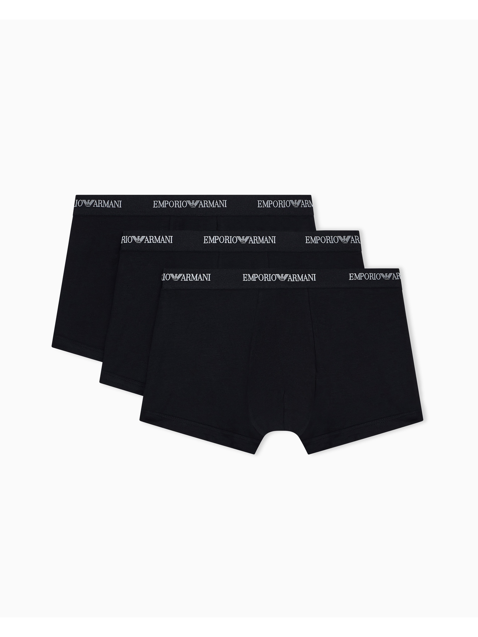 Emporio Armani Men's   Black Boxers in Size XL, BrandAlley