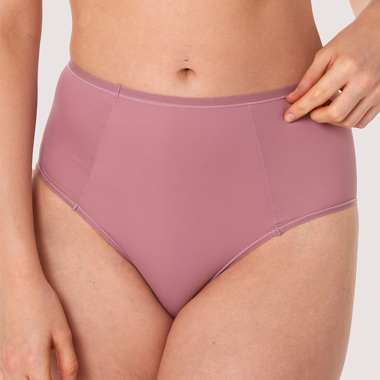 Deja Day Women's  Second Skin Rose Recycled Highwaist Brief in Size 20, BrandAlley
