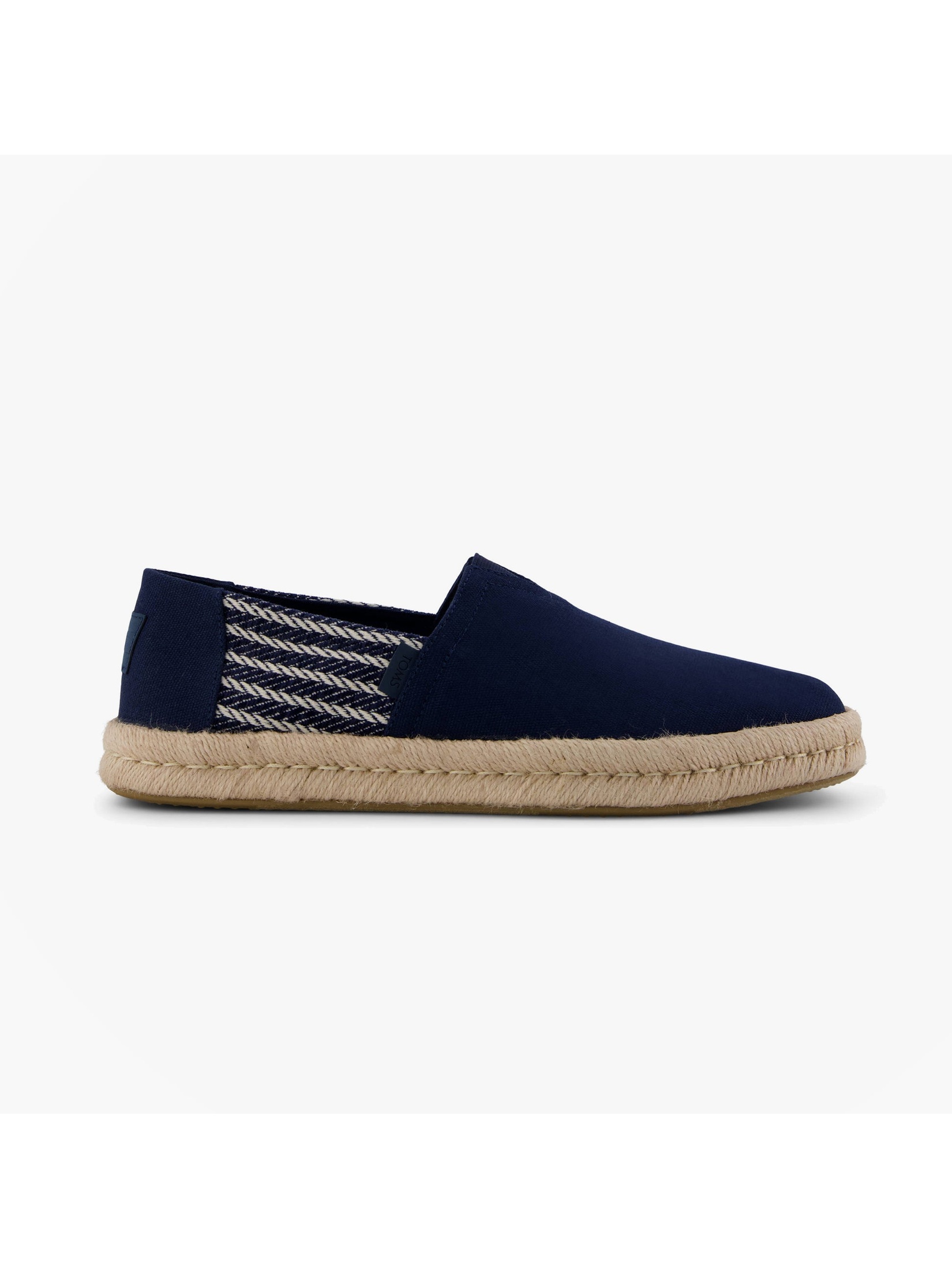 Toms Men's  Navy Alpargata Rope 2.0 Espadrilles in Size 10, BrandAlley