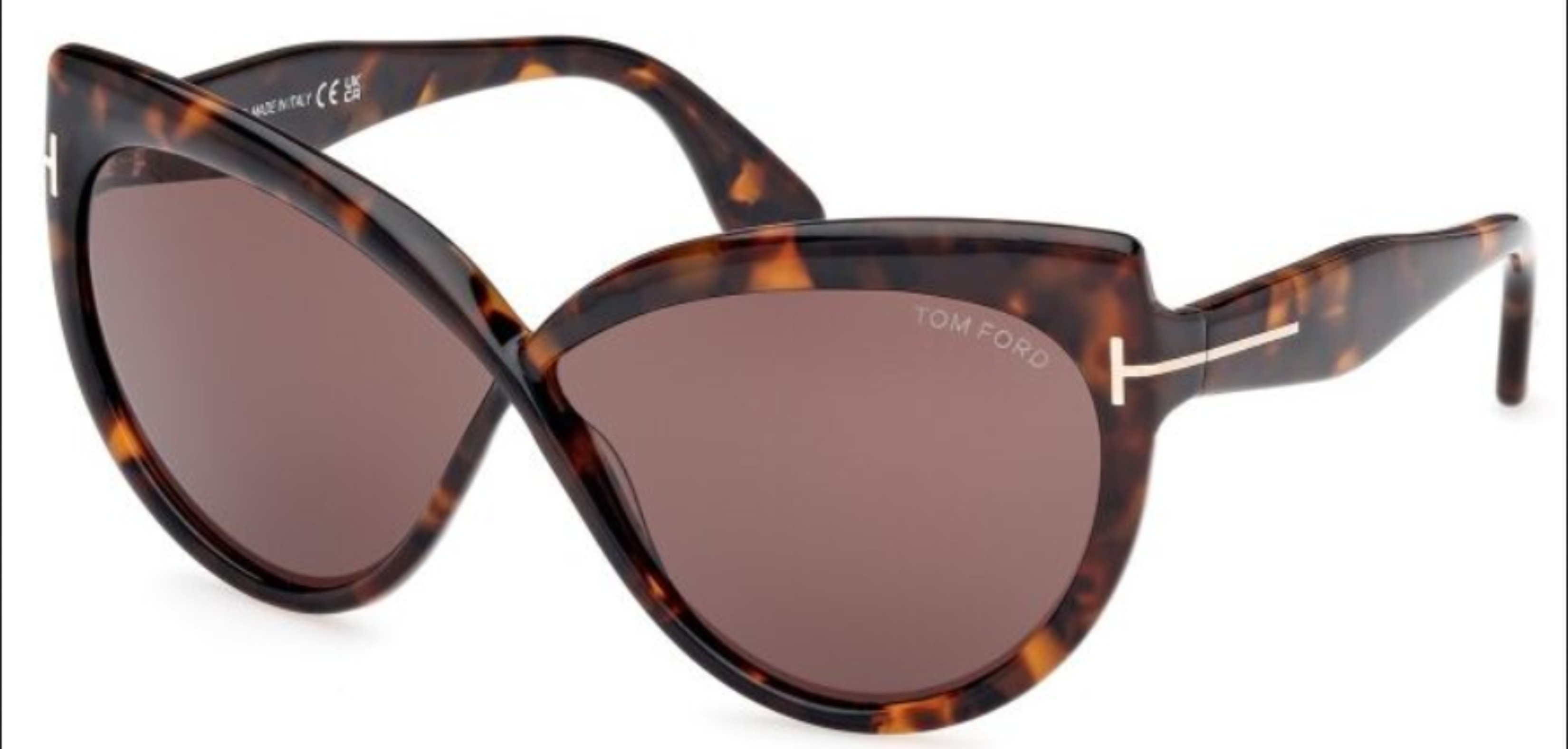 Tom Ford Women's   Brown Sunglasses in Size 15, BrandAlley