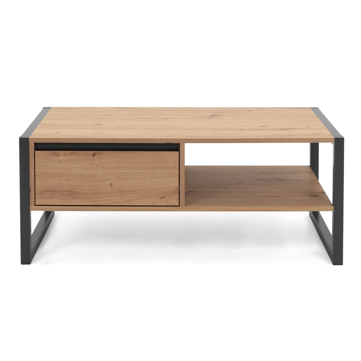 Calicosy    Brown Coffee Table With Drawer 100 Cm Long - Denver , BrandAlley