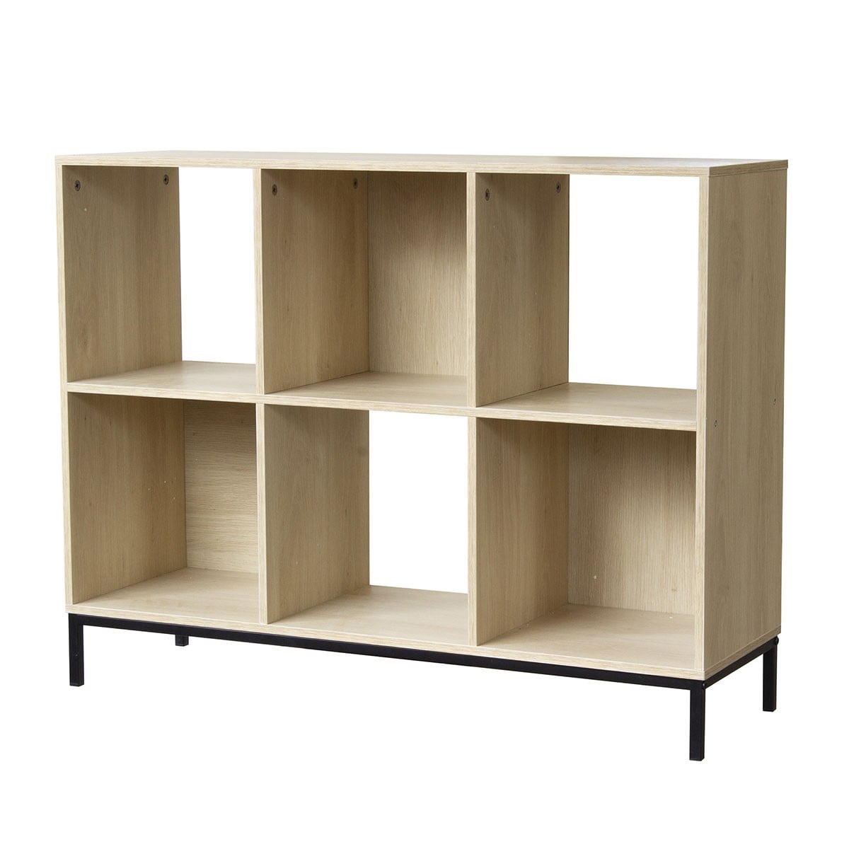 Calicosy   6-compartment storage shelf with metal legs , BrandAlley