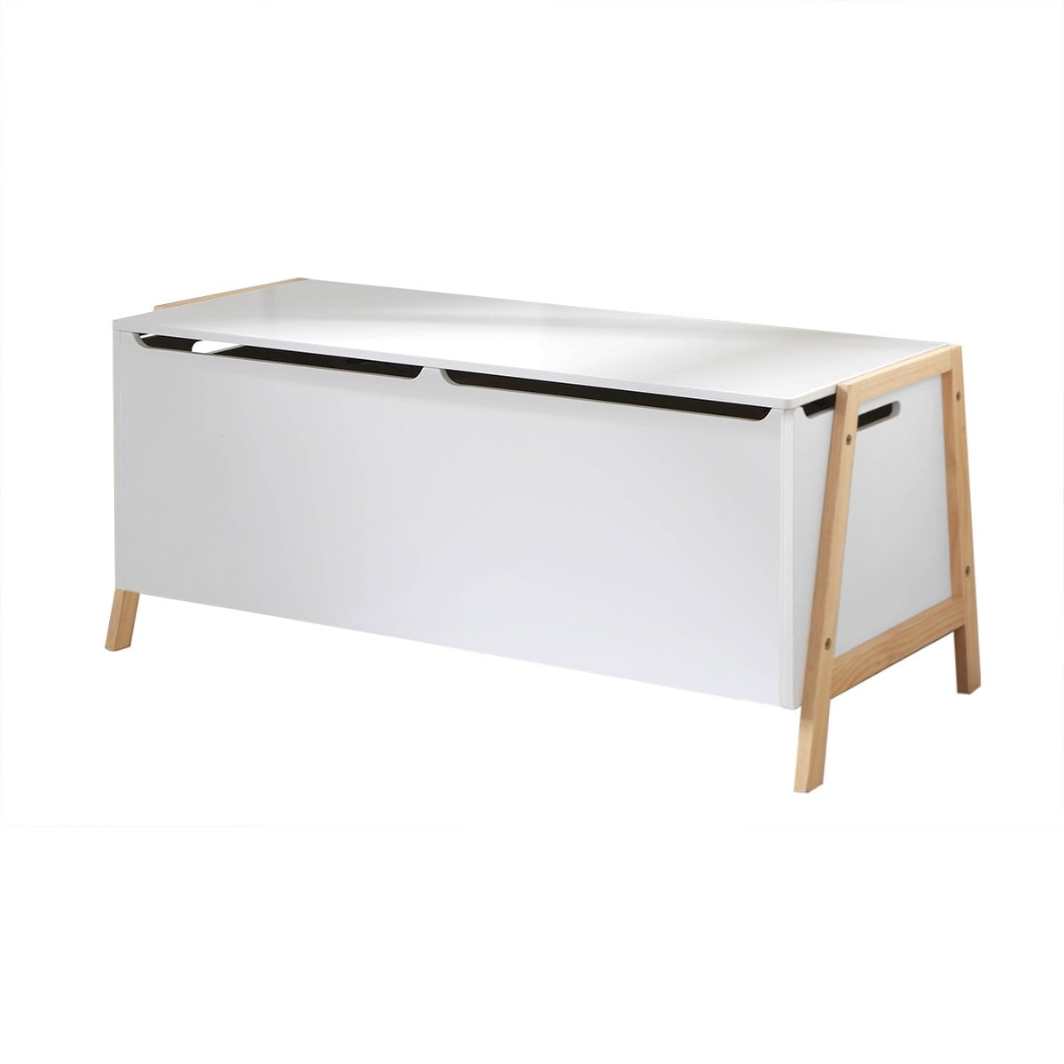 Calicosy   Storage chest with 2 compartments for children 99 cm long - LEON , BrandAlley