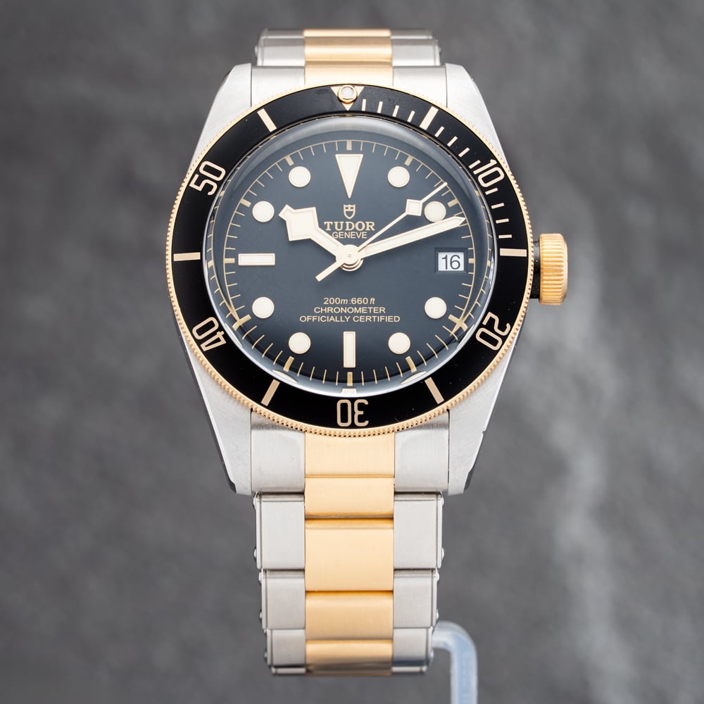 Pre-Loved Tudor Men's   Black Bay S&G Black Bracelet Watch M79733N-0008 , BrandAlley