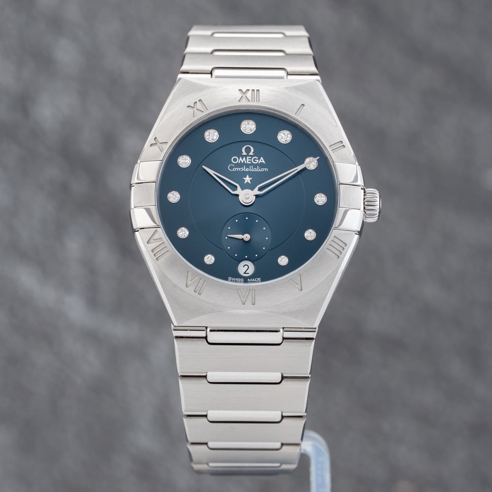 Pre-Loved Omega Men's   Blue Ladies Constellation Bracelet Watch 131.10.34.20.53.001 , BrandAlley