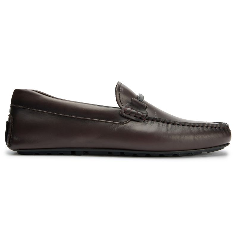BOSS Men's   Brown Noel Mocc Shoes in Size 9, BrandAlley