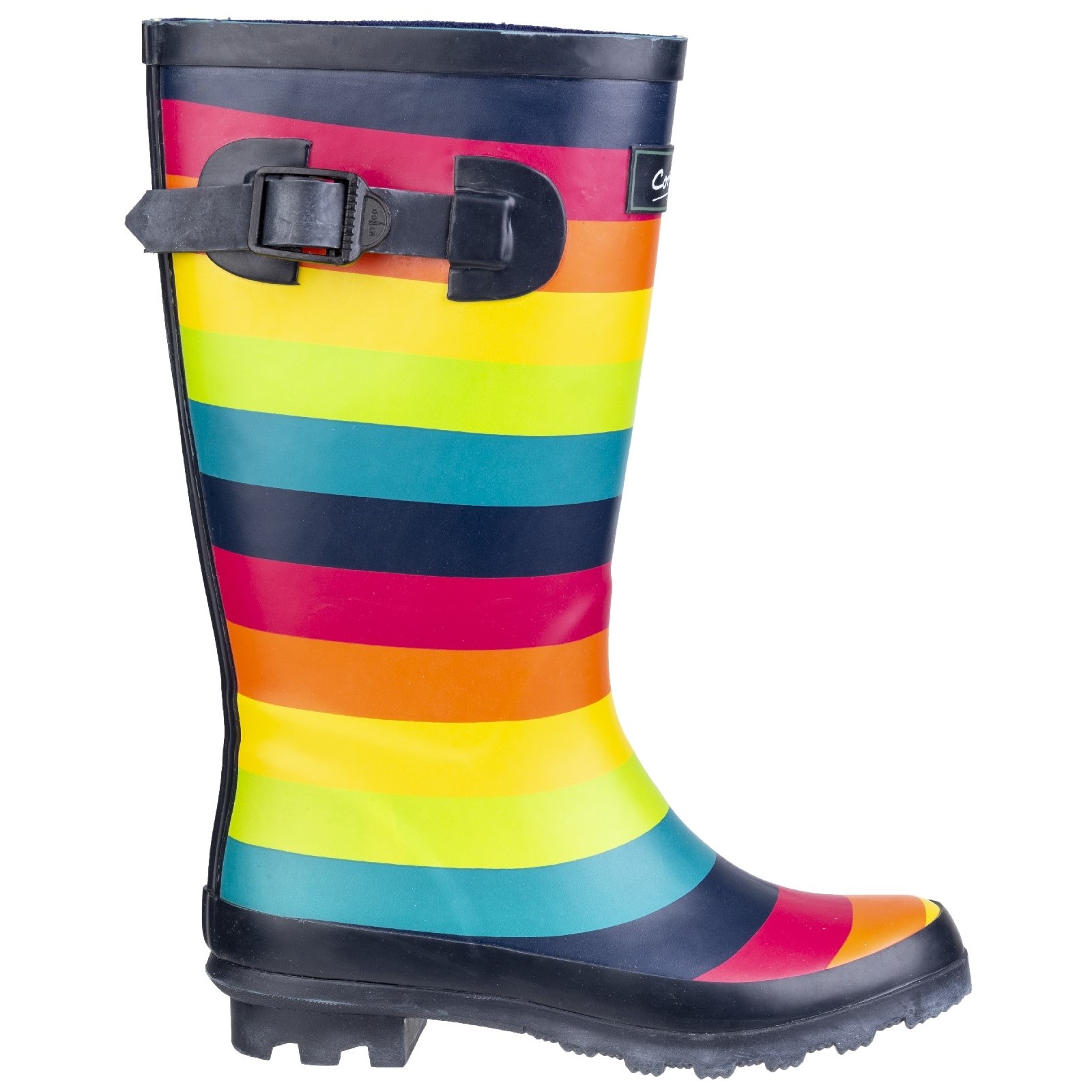Cotswold Girls    Rainbow Wellington Boot in Size 8, BrandAlley