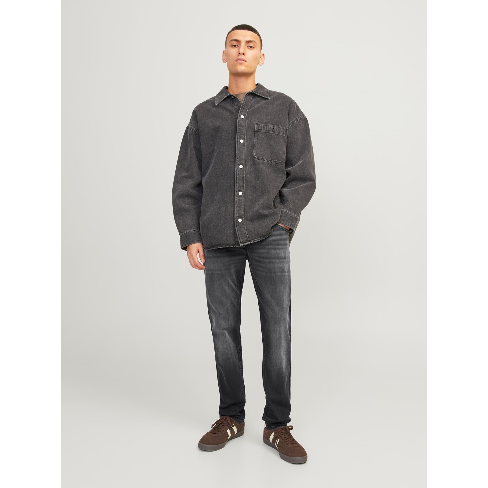 Jack & Jones Men's  Black Glenn Fox Jeans in Size 32 36, BrandAlley