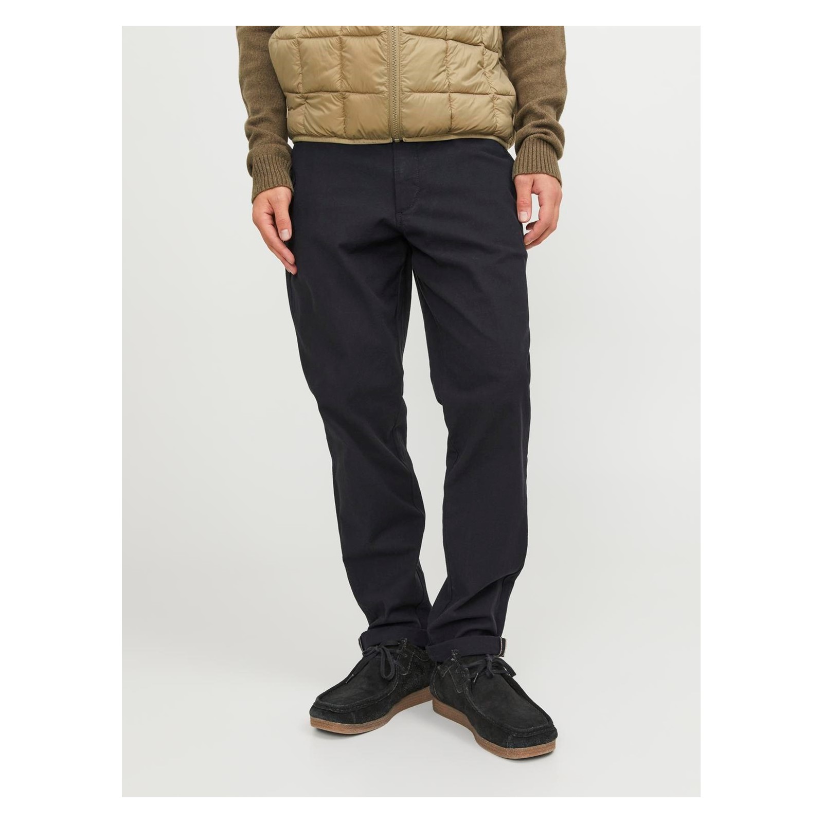 Jack & Jones Men's   Black Marco Trousers in Size 32 34, BrandAlley