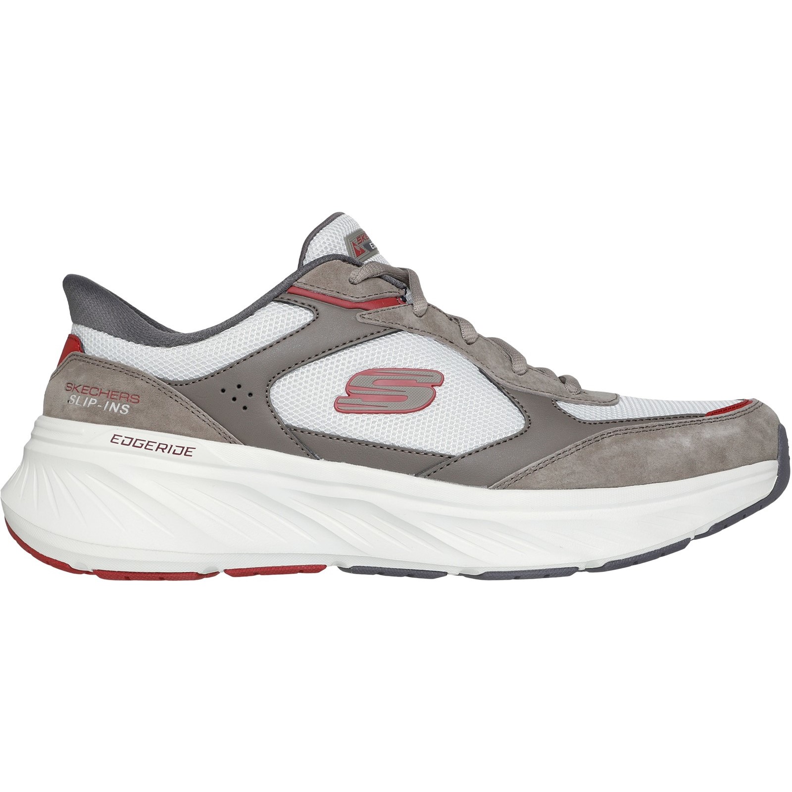 Skechers Men's  Brown Edgeride Erlon Trainer in Size 6, BrandAlley