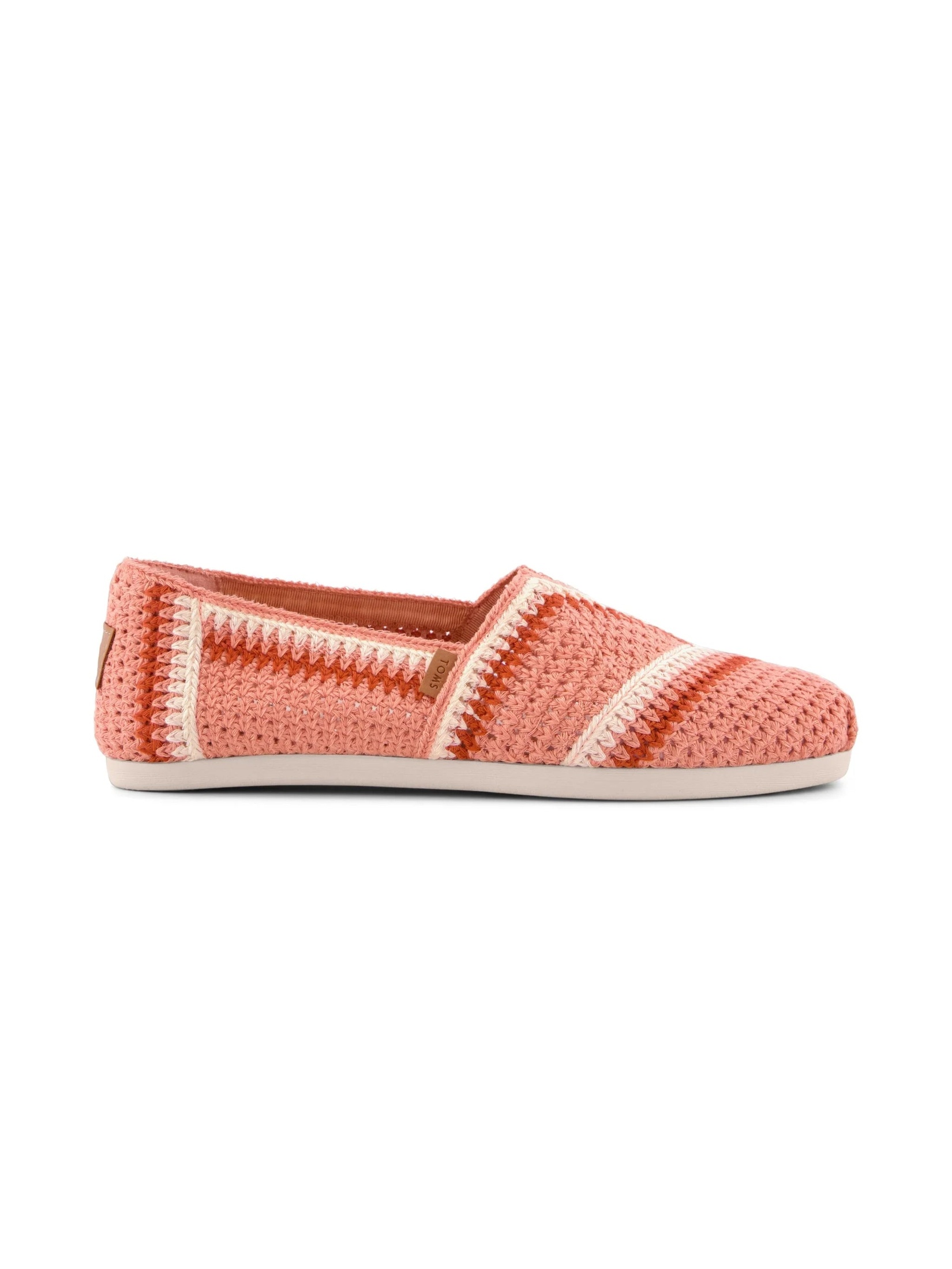 Toms Women's  Pink Alpargata Classic Espadrilles in Size 8, BrandAlley