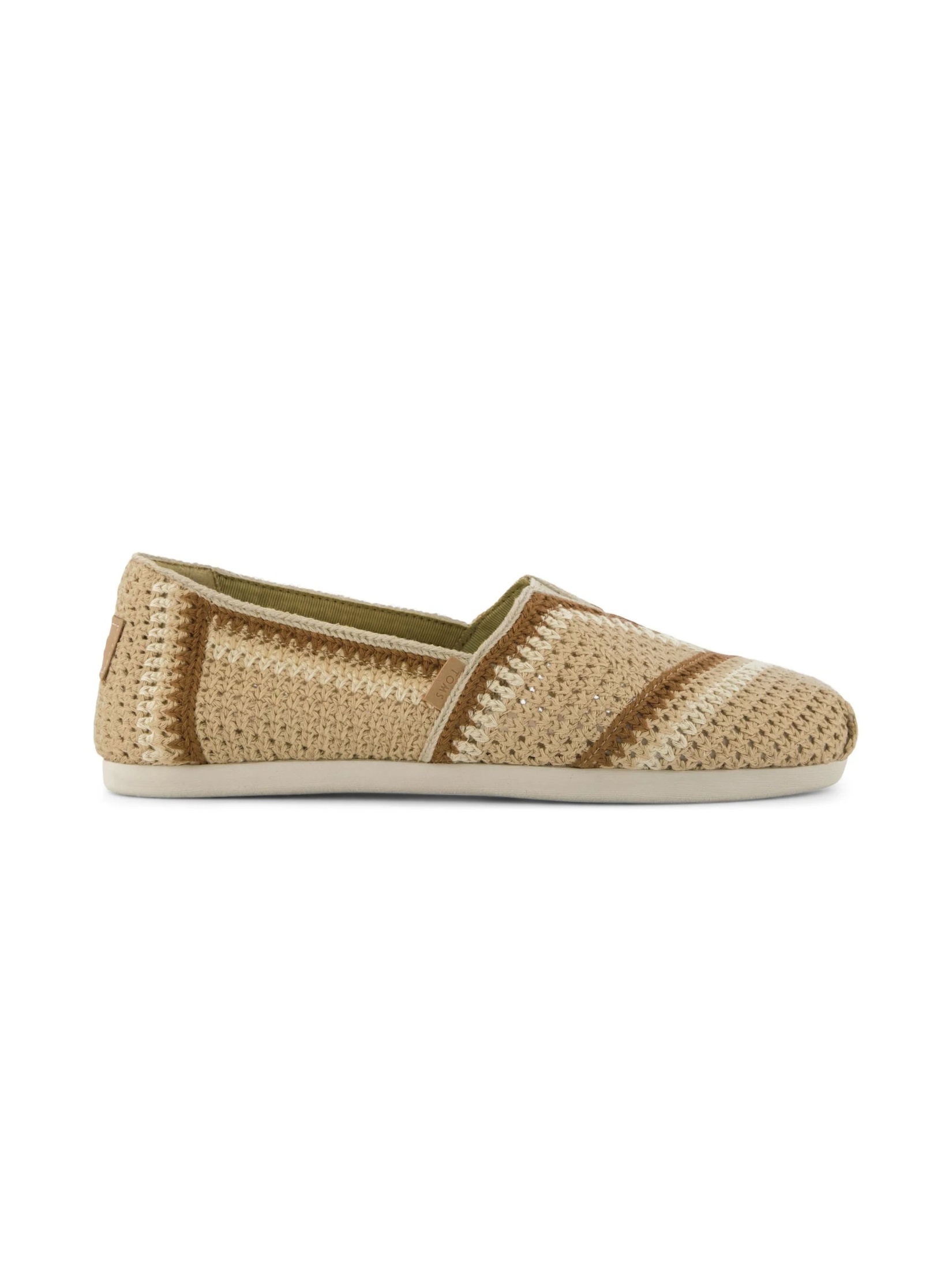 Toms Women's  Light Brown Alpargata Classic Espadrilles in Size 8, BrandAlley