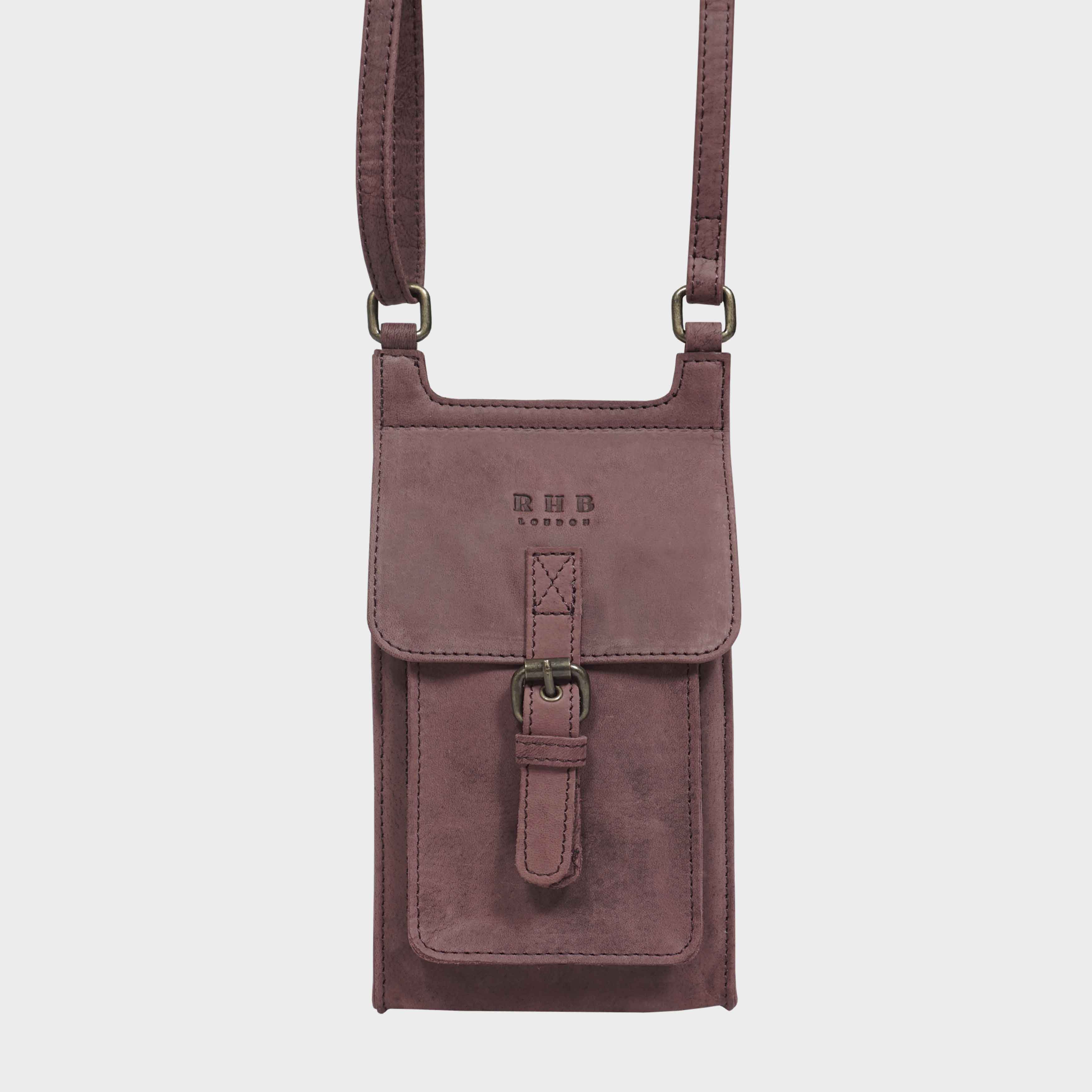 Real Hide Bags Women's  'MYLA' Real Leather Mobile Phone Crossbody Bag , BrandAlley