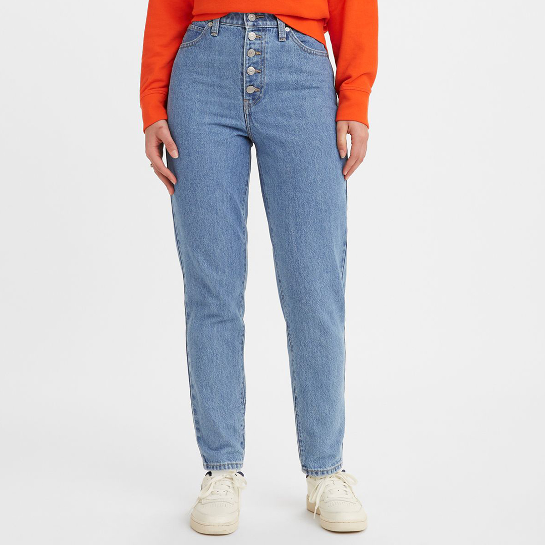 Blue Notch Mom Jeans