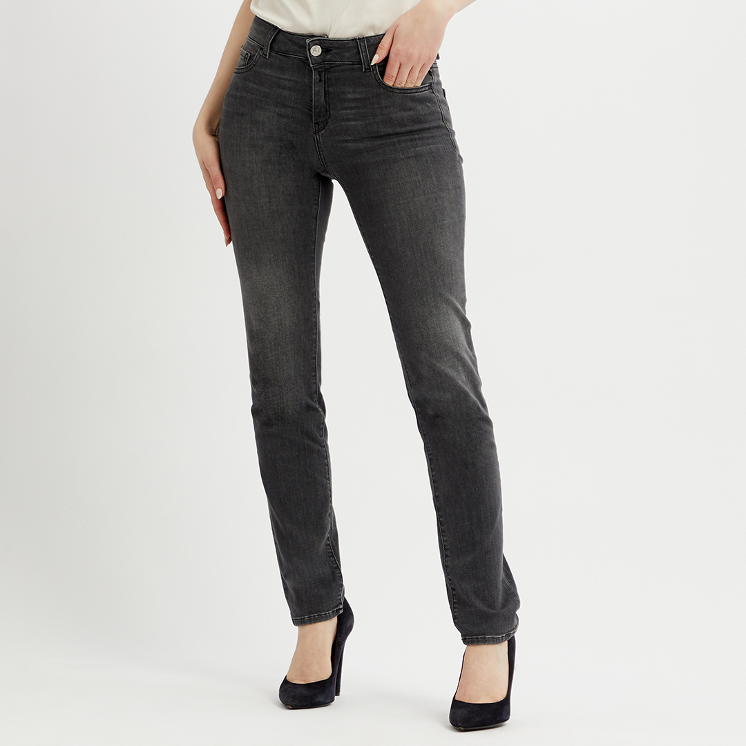 Grey Faaby Slim Stretch Jeans