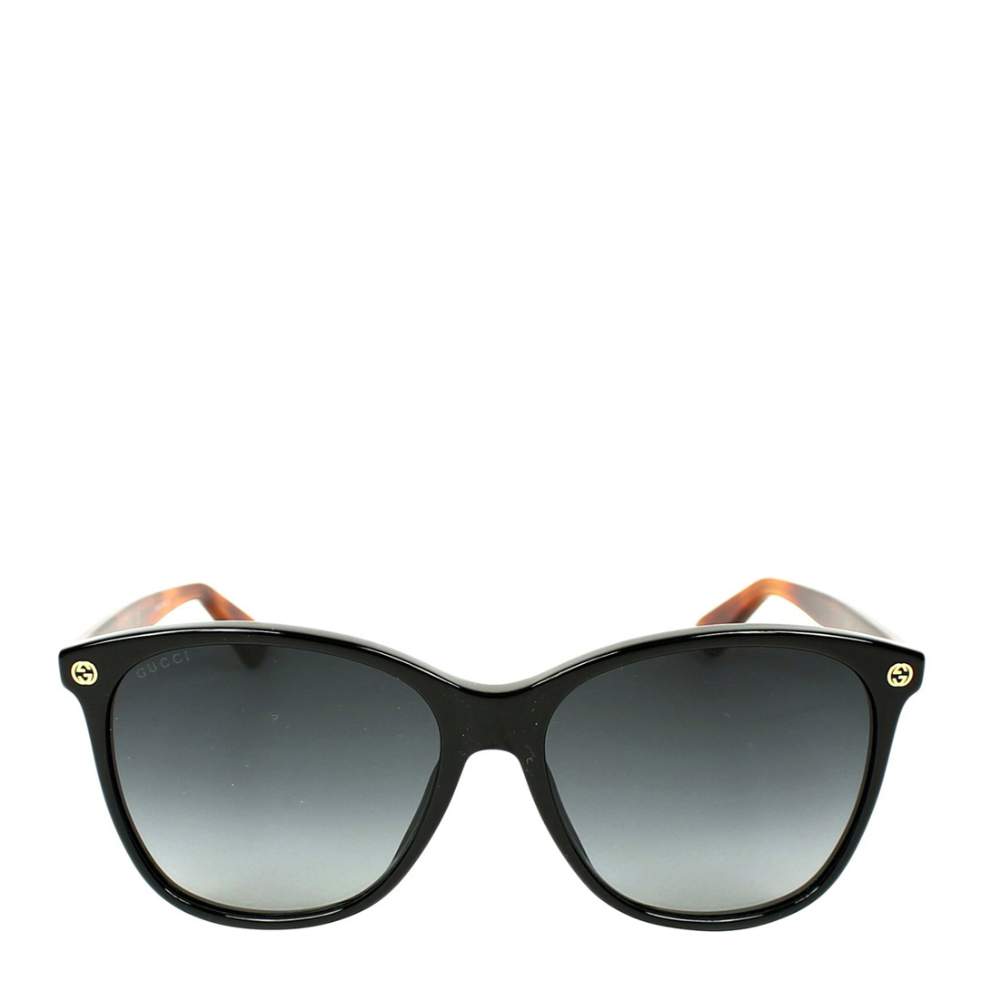 Gucci Women's   Black/Brown Sunglasses 58mm , BrandAlley