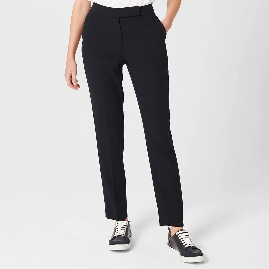 Navy Abigail Tapered Trousers