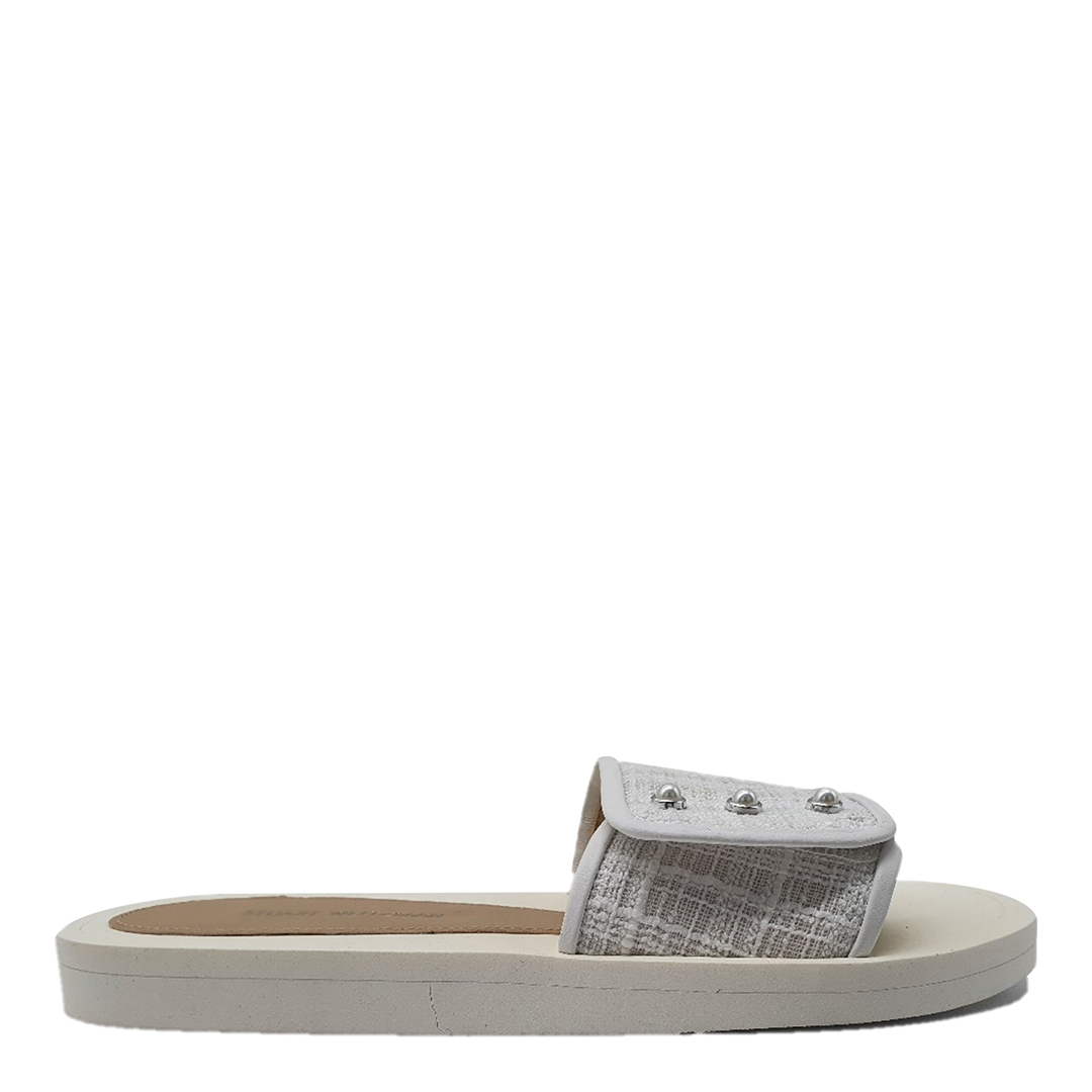 White Adjustable Sandal
