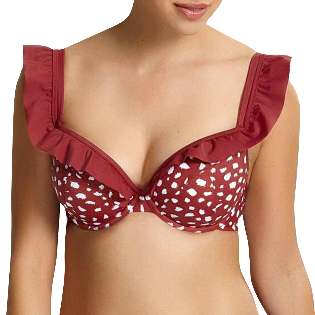 Mila Padded Plunge Bikini Top