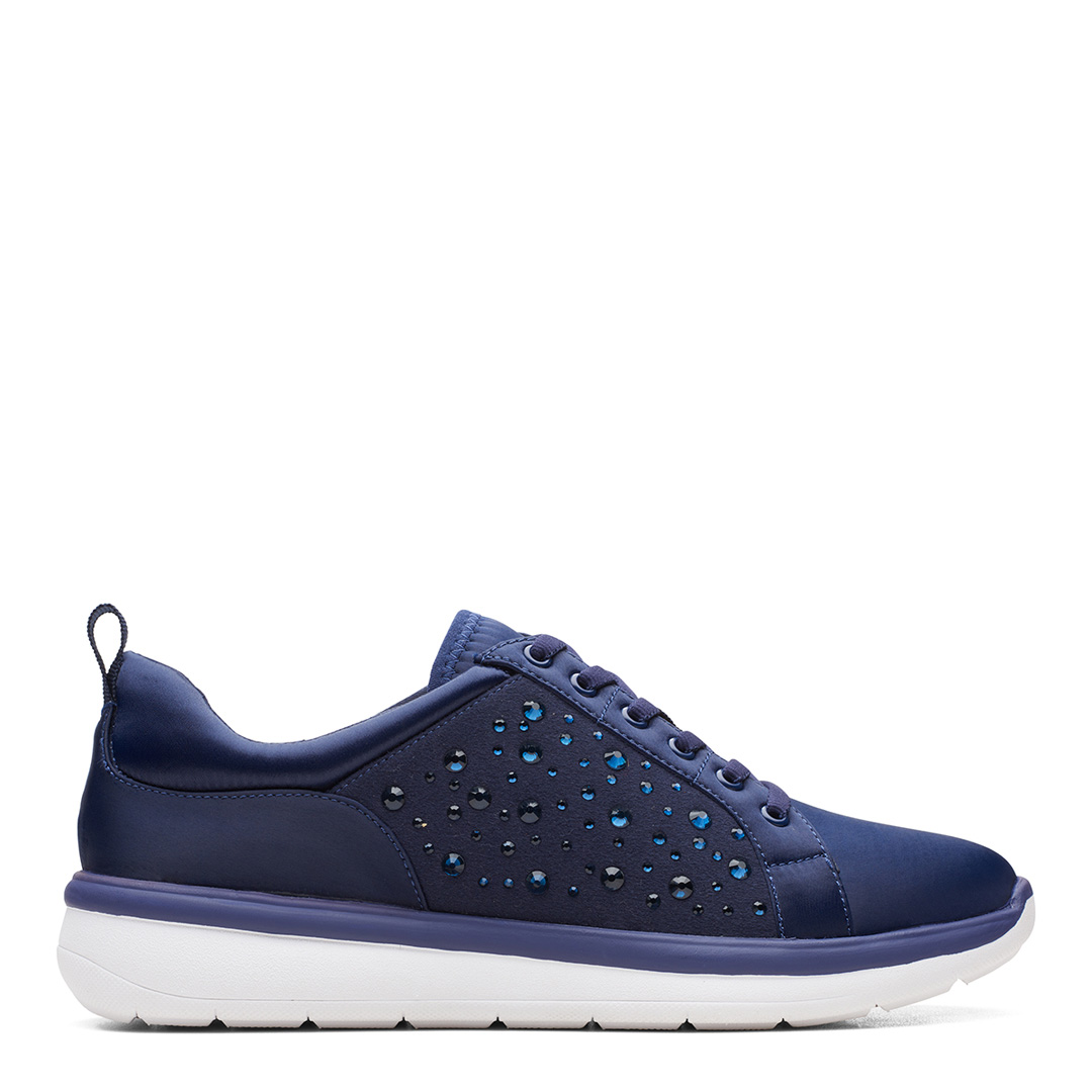 Ezera Ave Dark Navy Trainer - Clarks - Modalova