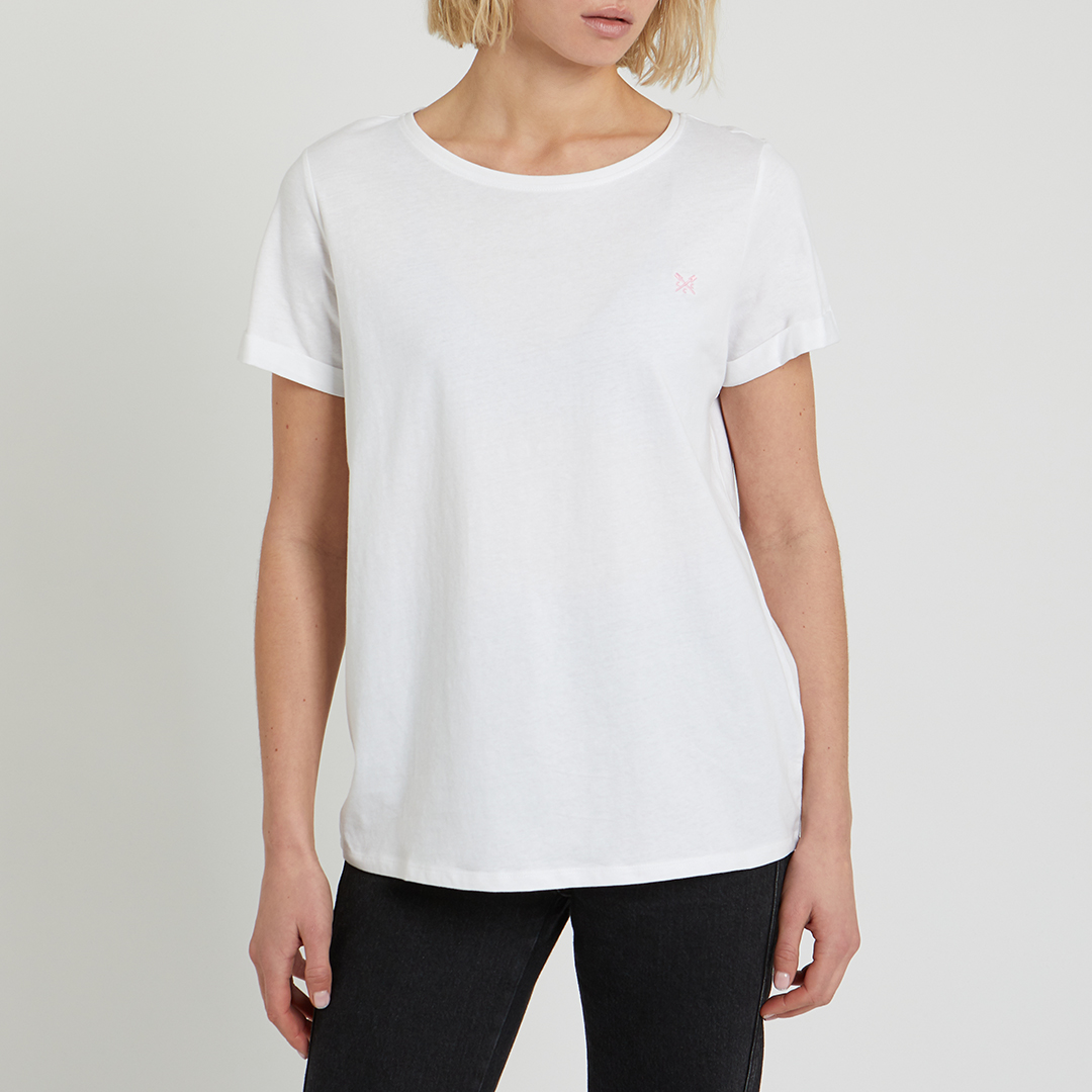 White Cotton T-Shirt