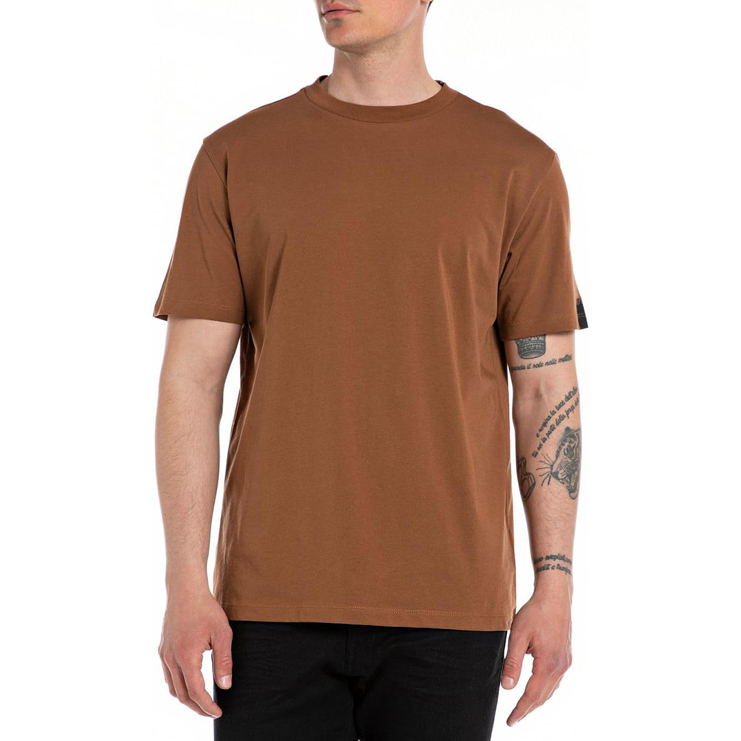 Wood Clean Cut Cotton T-Shirt