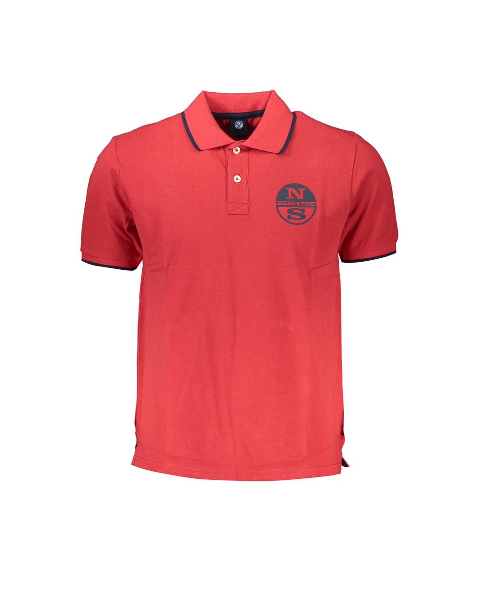NORTH SAILS Short Sleeve Polo Shirt  - Red - Size L