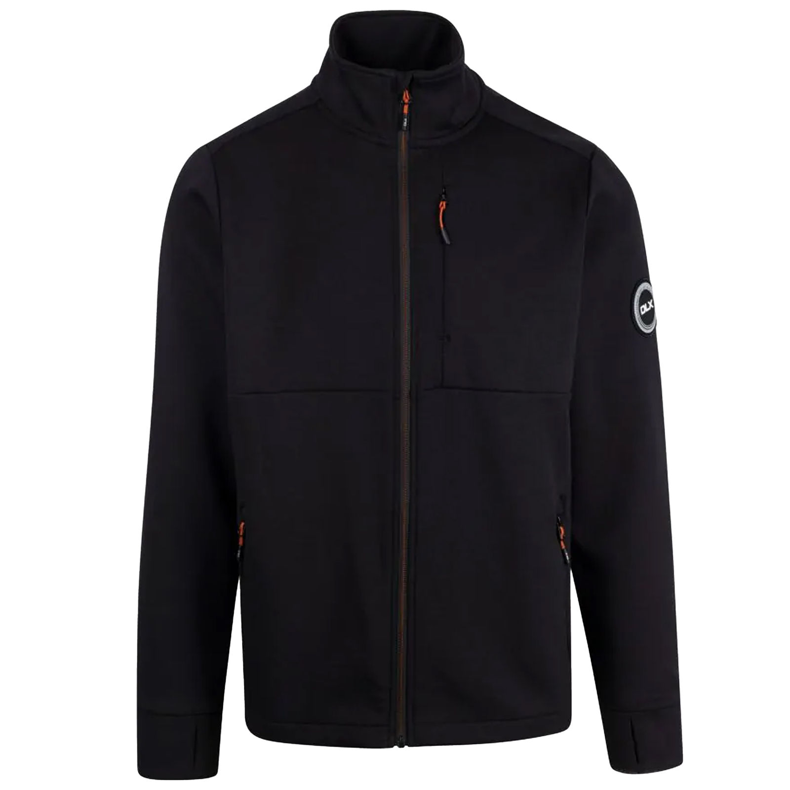 Hoodie David Polyester Black