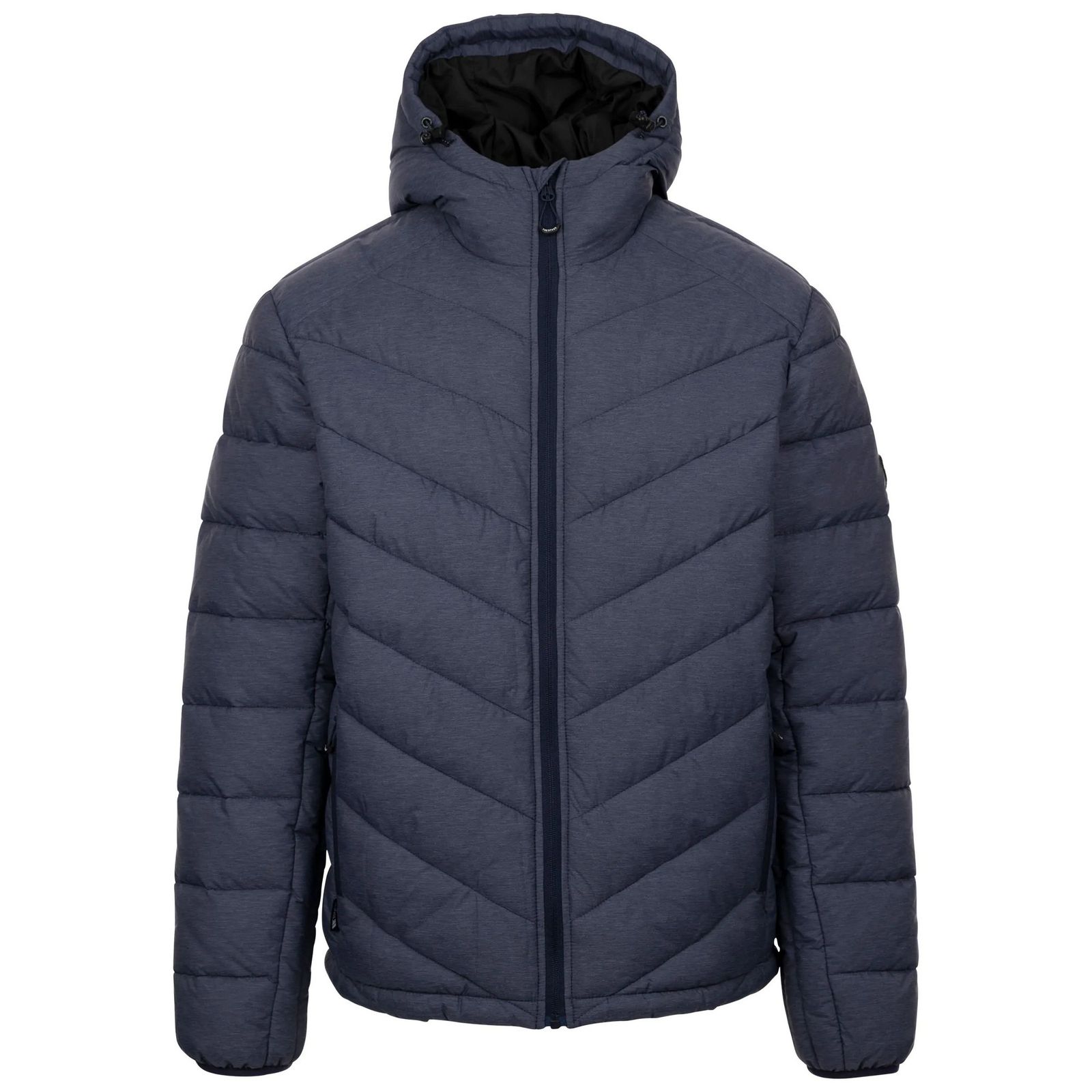Trespass Men's   Navy Padded Jacket Didmarton Polyamide Marl in Size XL, BrandAlley